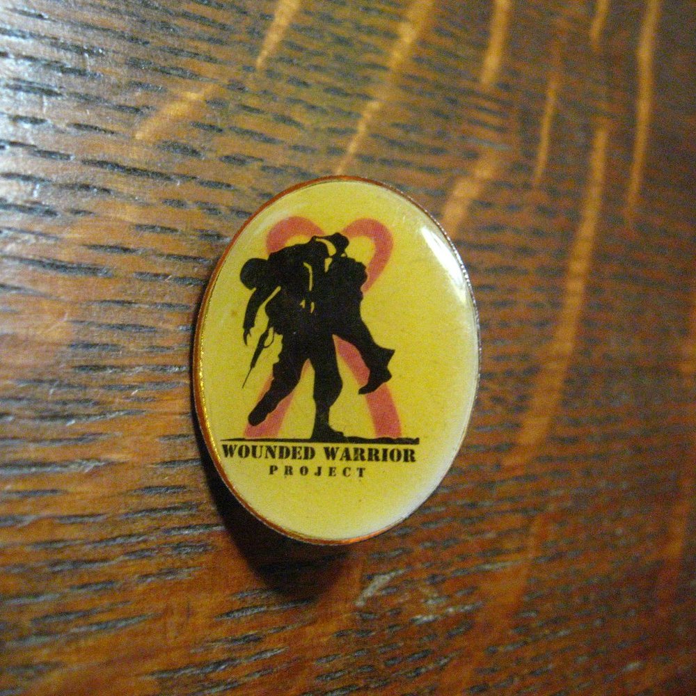 🇺🇸 ❤️ Wounded Warrior Project Vintage Lapel Pin